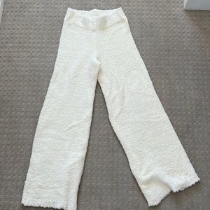 Skims cozy collection wide leg pants